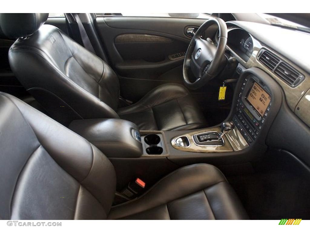2003 S-Type R - Black / Charcoal photo #36