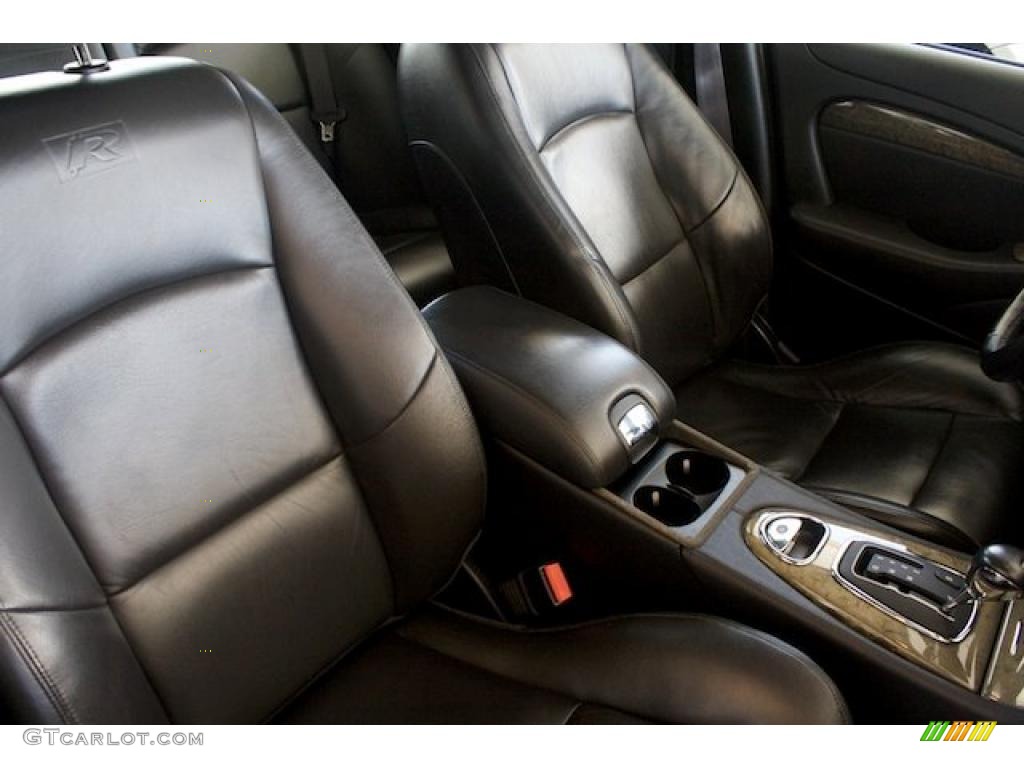 2003 S-Type R - Black / Charcoal photo #40