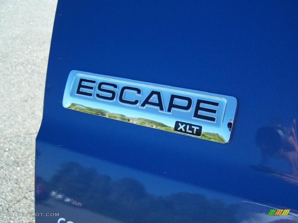 2009 Escape XLT V6 - Sport Blue Metallic / Charcoal photo #14