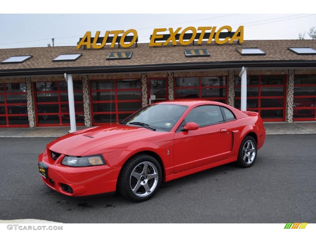 2004 Mustang Cobra Coupe - Torch Red / Dark Charcoal photo #1