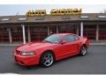 2004 Torch Red Ford Mustang Cobra Coupe  photo #1