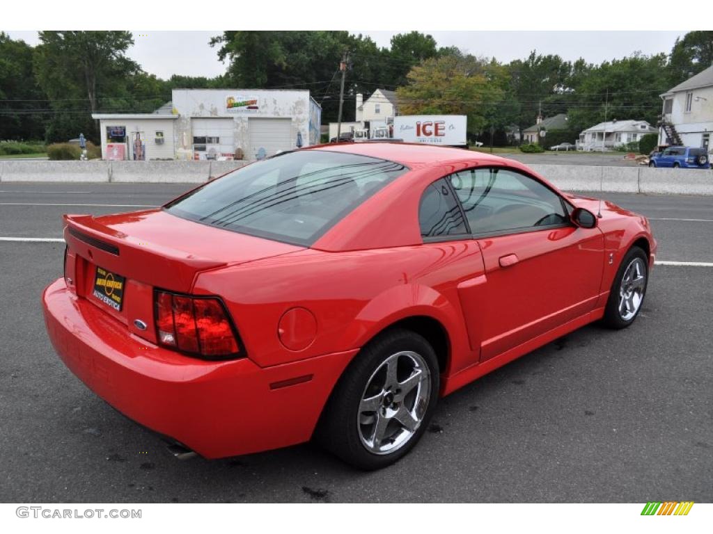 2004 Mustang Cobra Coupe - Torch Red / Dark Charcoal photo #3