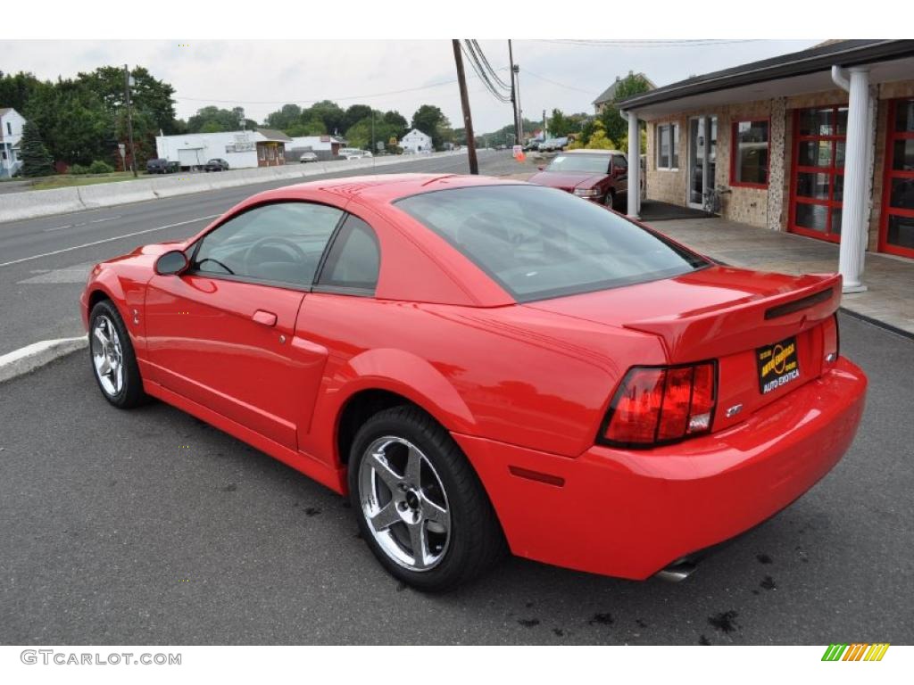 2004 Mustang Cobra Coupe - Torch Red / Dark Charcoal photo #4