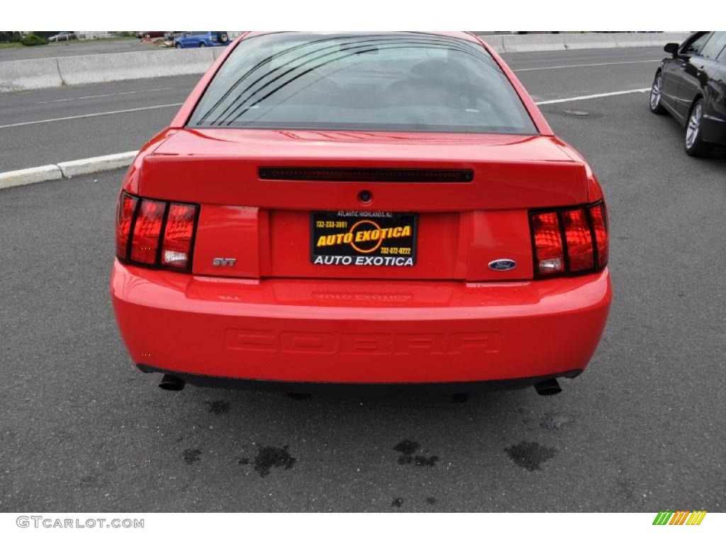 2004 Mustang Cobra Coupe - Torch Red / Dark Charcoal photo #28