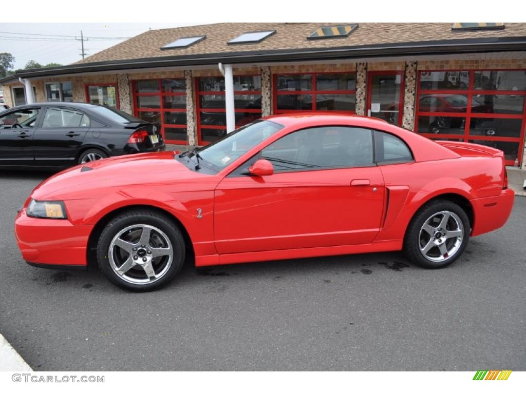 2004 Mustang Cobra Coupe - Torch Red / Dark Charcoal photo #29