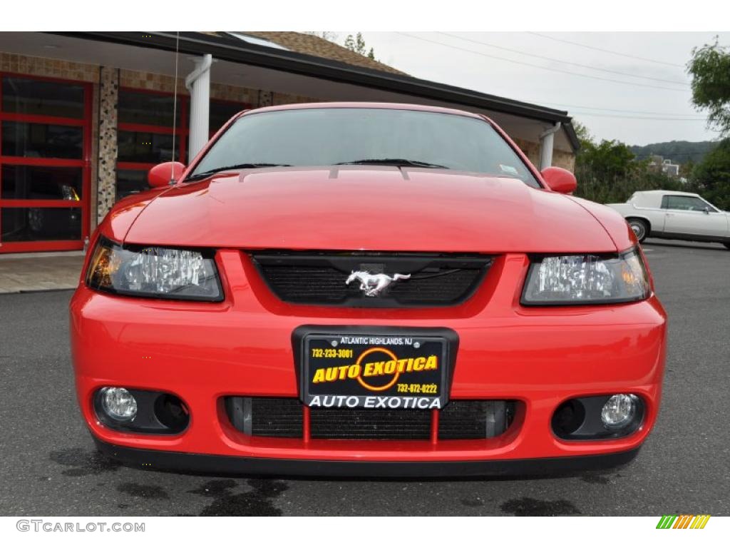 2004 Mustang Cobra Coupe - Torch Red / Dark Charcoal photo #30