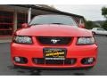 2004 Torch Red Ford Mustang Cobra Coupe  photo #30