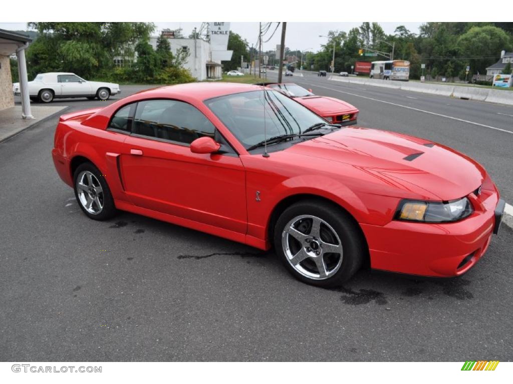 2004 Mustang Cobra Coupe - Torch Red / Dark Charcoal photo #31