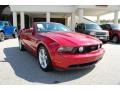2010 Red Candy Metallic Ford Mustang GT Premium Convertible  photo #3