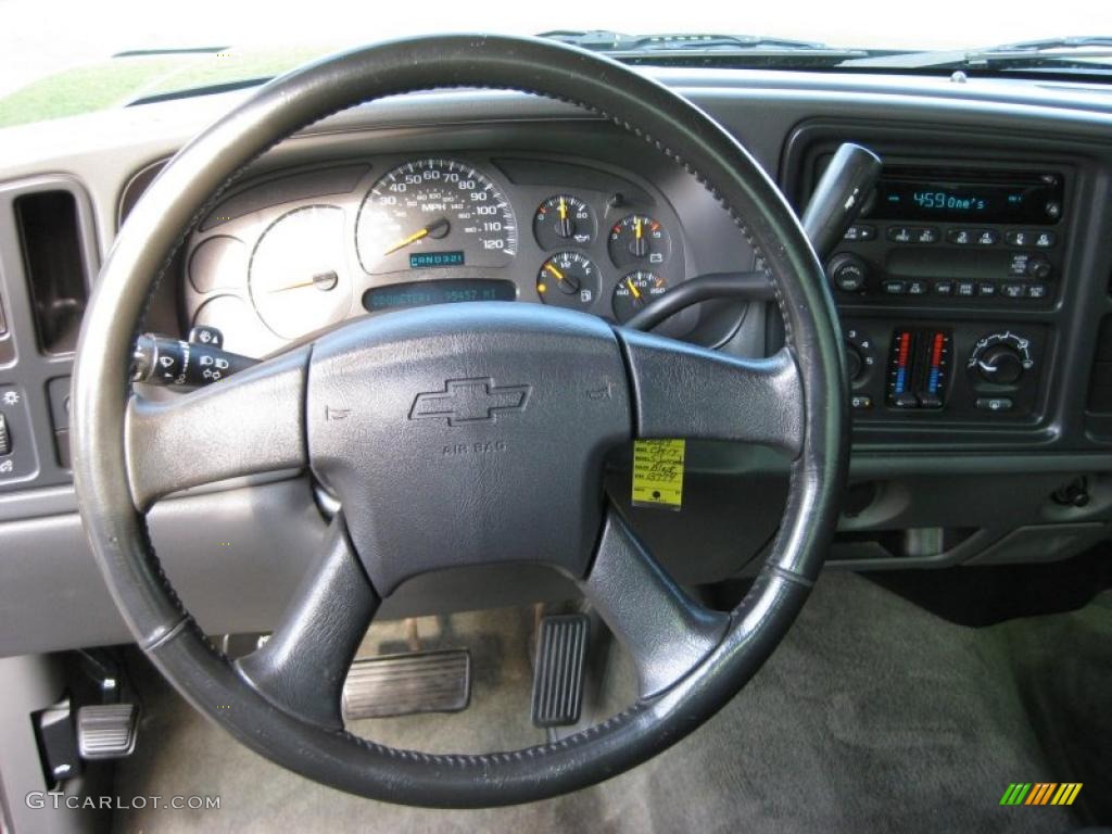 2004 Silverado 1500 LS Regular Cab - Black / Dark Charcoal photo #22