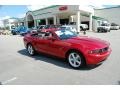 2010 Red Candy Metallic Ford Mustang GT Premium Convertible  photo #17