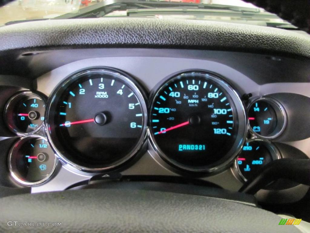 2009 Silverado 1500 LT Extended Cab 4x4 - Black / Light Titanium photo #27