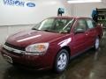 2004 Sport Red Metallic Chevrolet Malibu LS V6 Sedan  photo #1