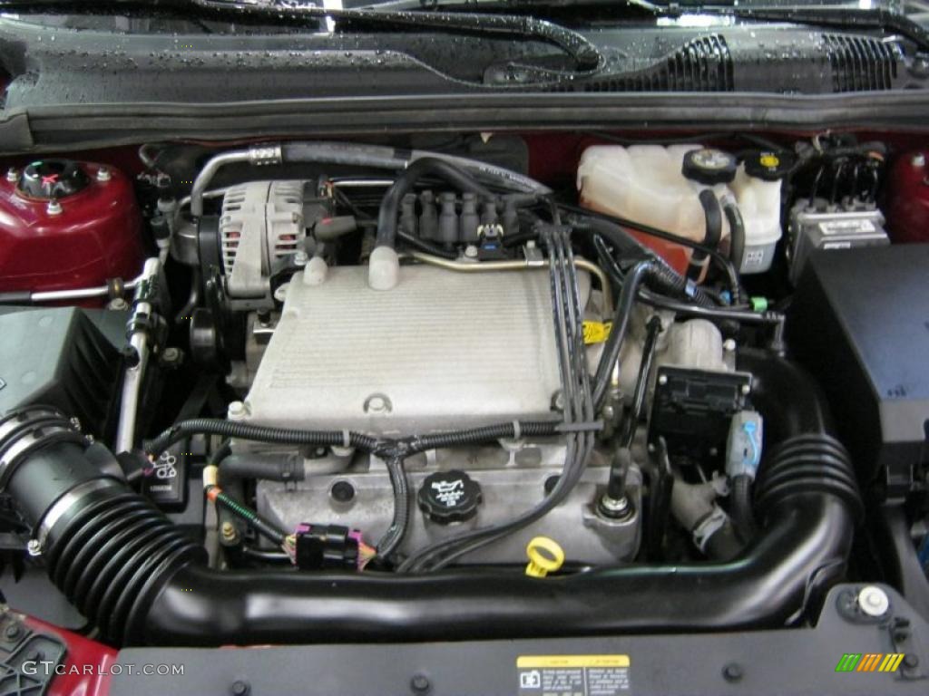 2004 Malibu LS V6 Sedan - Sport Red Metallic / Neutral photo #4