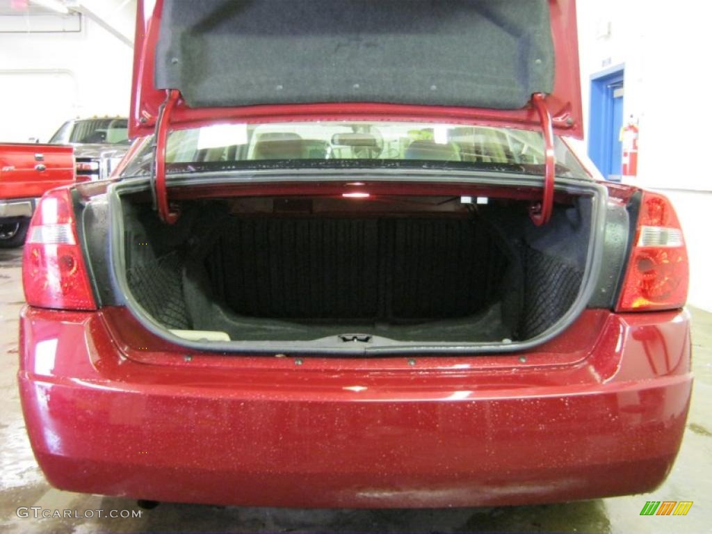 2004 Malibu LS V6 Sedan - Sport Red Metallic / Neutral photo #5