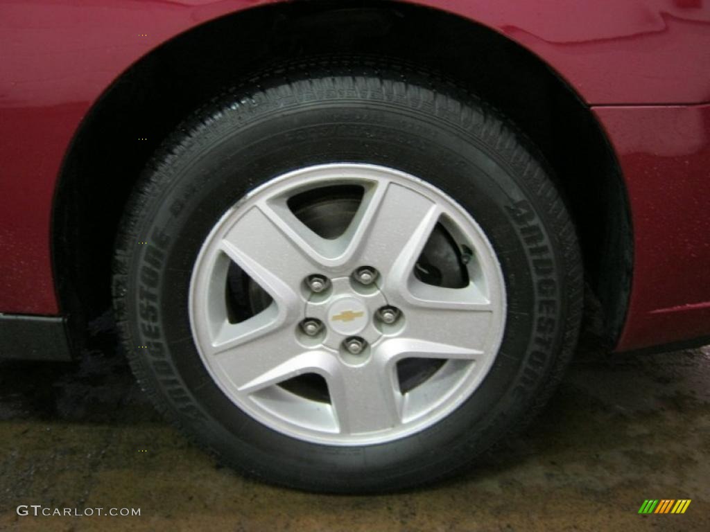 2004 Malibu LS V6 Sedan - Sport Red Metallic / Neutral photo #11