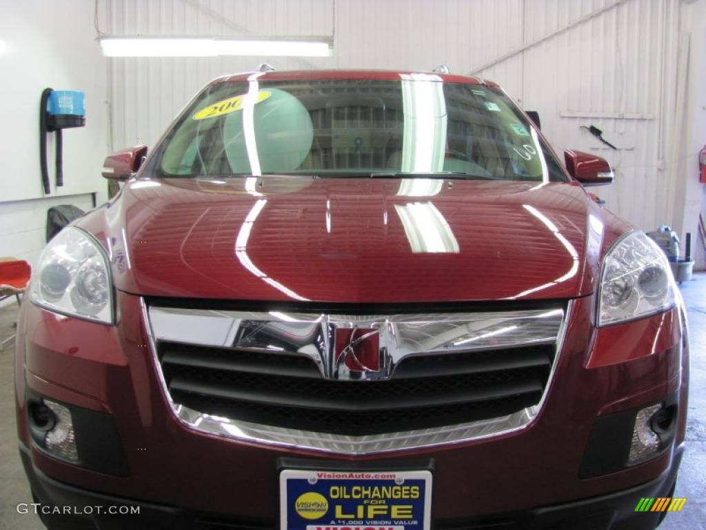 2007 Outlook XR AWD - Red Jewel / Tan photo #20