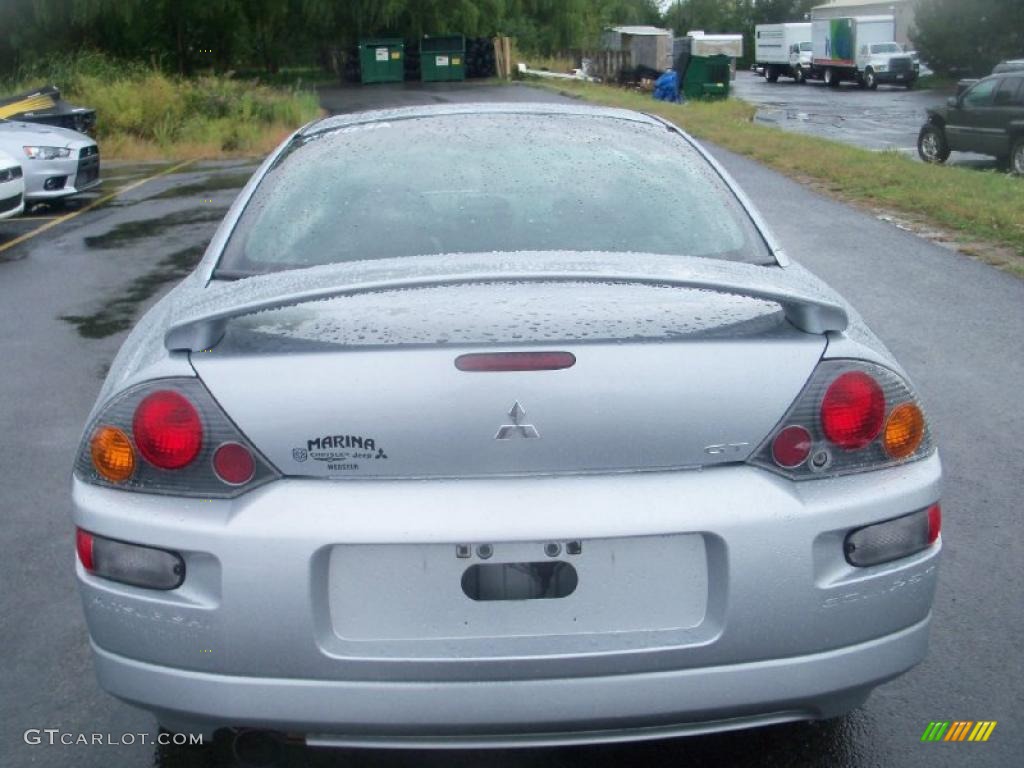 2003 Eclipse GT Coupe - Sterling Silver Metallic / Midnight photo #10