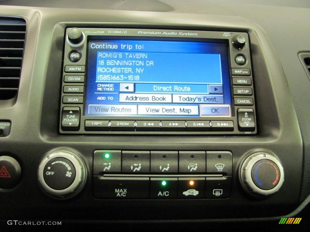 2007 Civic Si Sedan - Nighthawk Black Pearl / Black photo #5