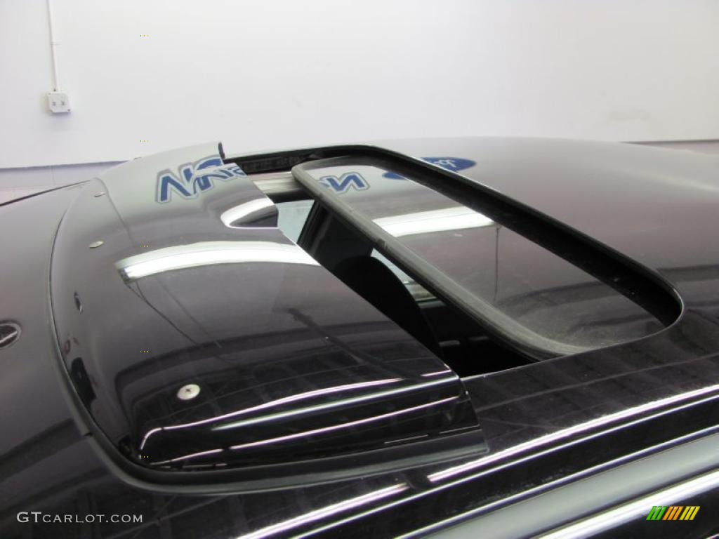 2007 Civic Si Sedan - Nighthawk Black Pearl / Black photo #9