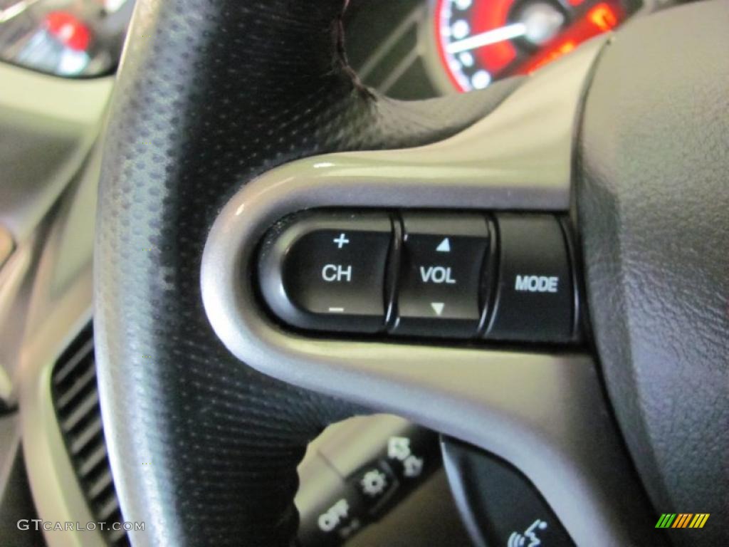 2007 Civic Si Sedan - Nighthawk Black Pearl / Black photo #29