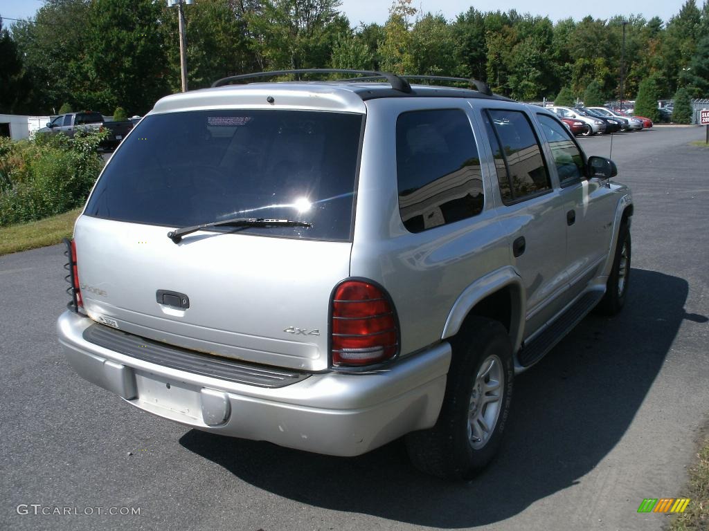 2001 Durango SLT 4x4 - Bright Silver Metallic / Dark Slate Gray photo #6