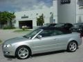 2008 Light Silver Metallic Audi A4 2.0T Cabriolet  photo #2