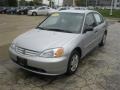 Titanium Metallic - Civic LX Sedan Photo No. 2