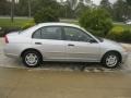 Titanium Metallic - Civic LX Sedan Photo No. 3