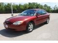 2002 Matador Red Metallic Ford Taurus SES  photo #8