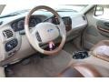 Castano Brown Leather 2003 Ford F150 King Ranch SuperCrew Dashboard
