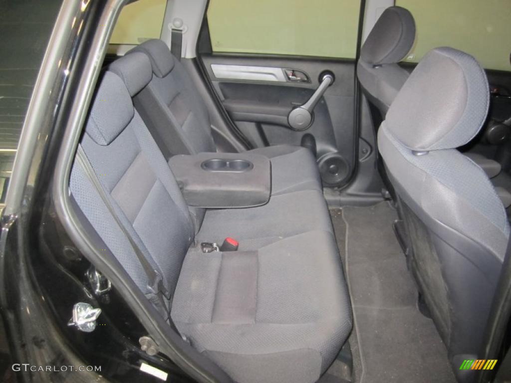 2008 CR-V LX 4WD - Nighthawk Black Pearl / Gray photo #7