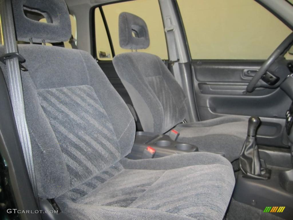 1999 CR-V LX 4WD - Clover Green Pearl / Charcoal photo #8