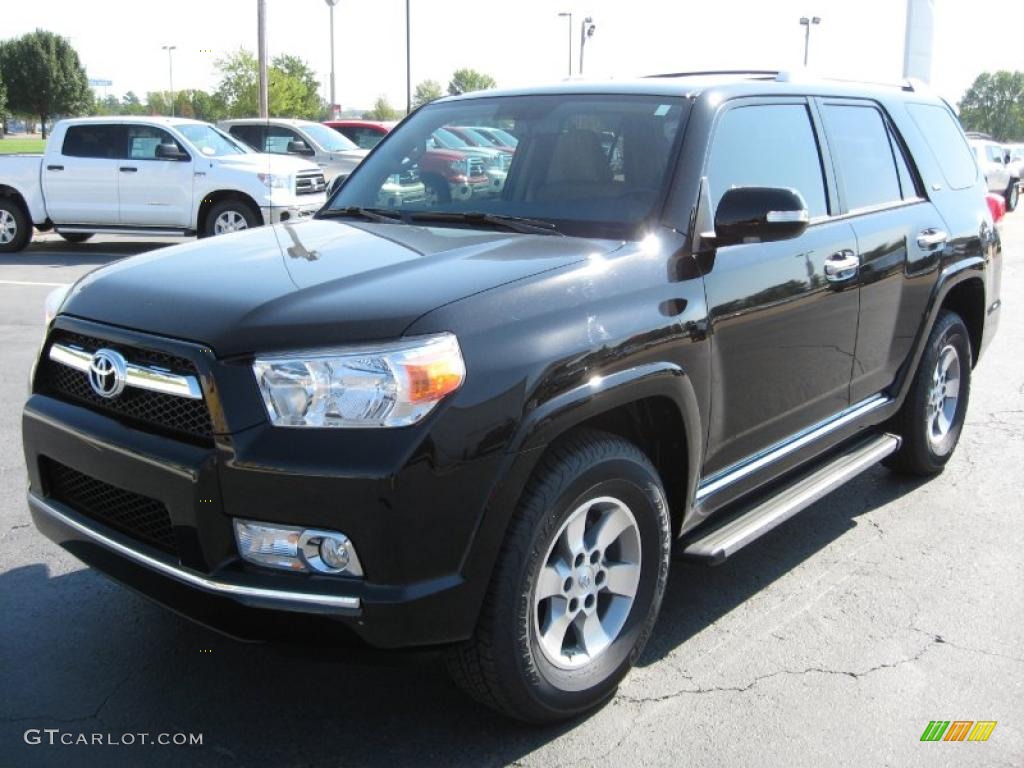 2010 4Runner SR5 - Black / Sand Beige photo #3