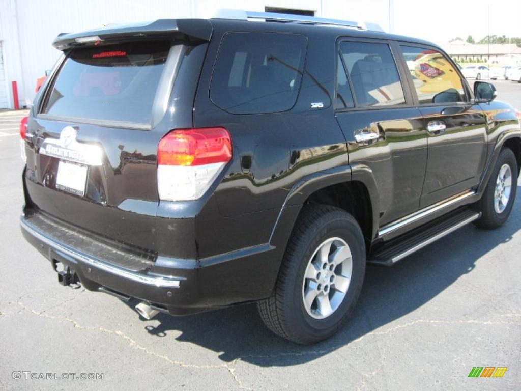 2010 4Runner SR5 - Black / Sand Beige photo #6