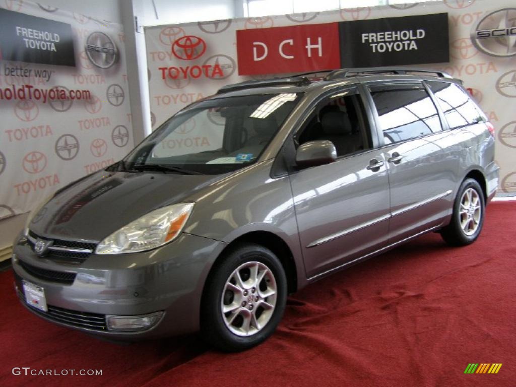 2004 Sienna XLE Limited - Phantom Gray Pearl / Stone Gray photo #1