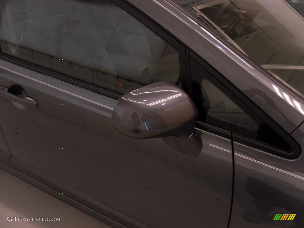 2011 Civic EX Sedan - Polished Metal Metallic / Gray photo #25