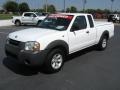 2001 Cloud White Nissan Frontier XE King Cab  photo #2