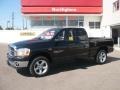 2006 Brilliant Black Crystal Pearl Dodge Ram 1500 SLT Quad Cab 4x4  photo #1