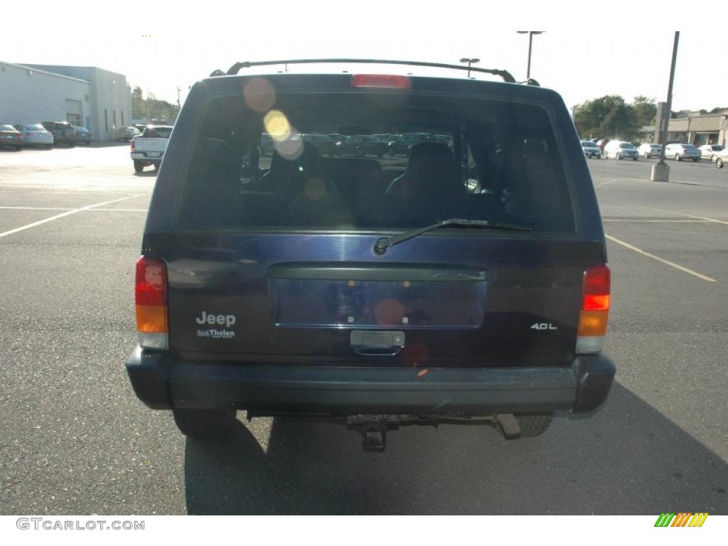 1998 Cherokee Sport 4x4 - Deep Amethyst Pearl / Mist Gray photo #5