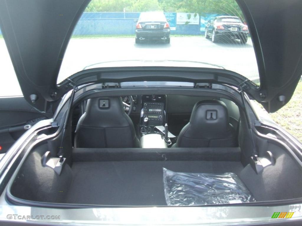 2011 Corvette Coupe - Cyber Gray Metallic / Ebony Black photo #11