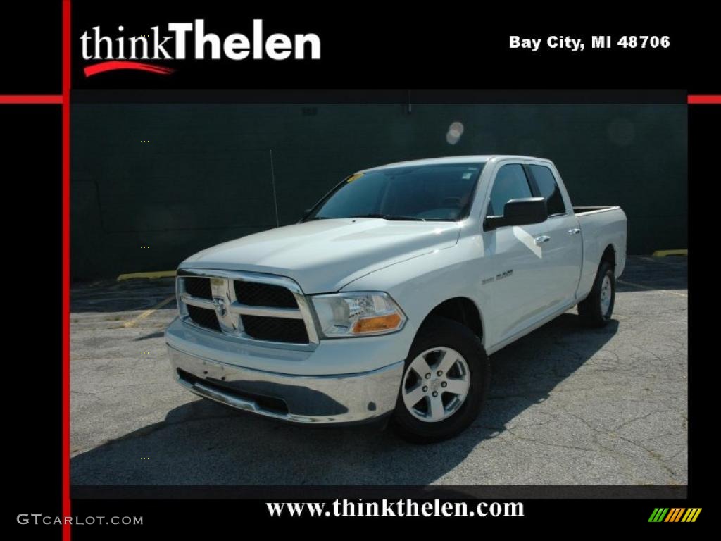 Stone White Dodge Ram 1500