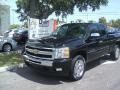 2011 Black Chevrolet Silverado 1500 LT Extended Cab  photo #1