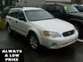 2007 Satin White Pearl Subaru Outback 2.5i Wagon  photo #1