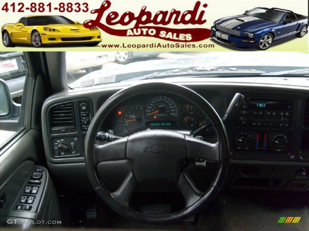 2006 Silverado 1500 Z71 Crew Cab 4x4 - Blue Granite Metallic / Dark Charcoal photo #41