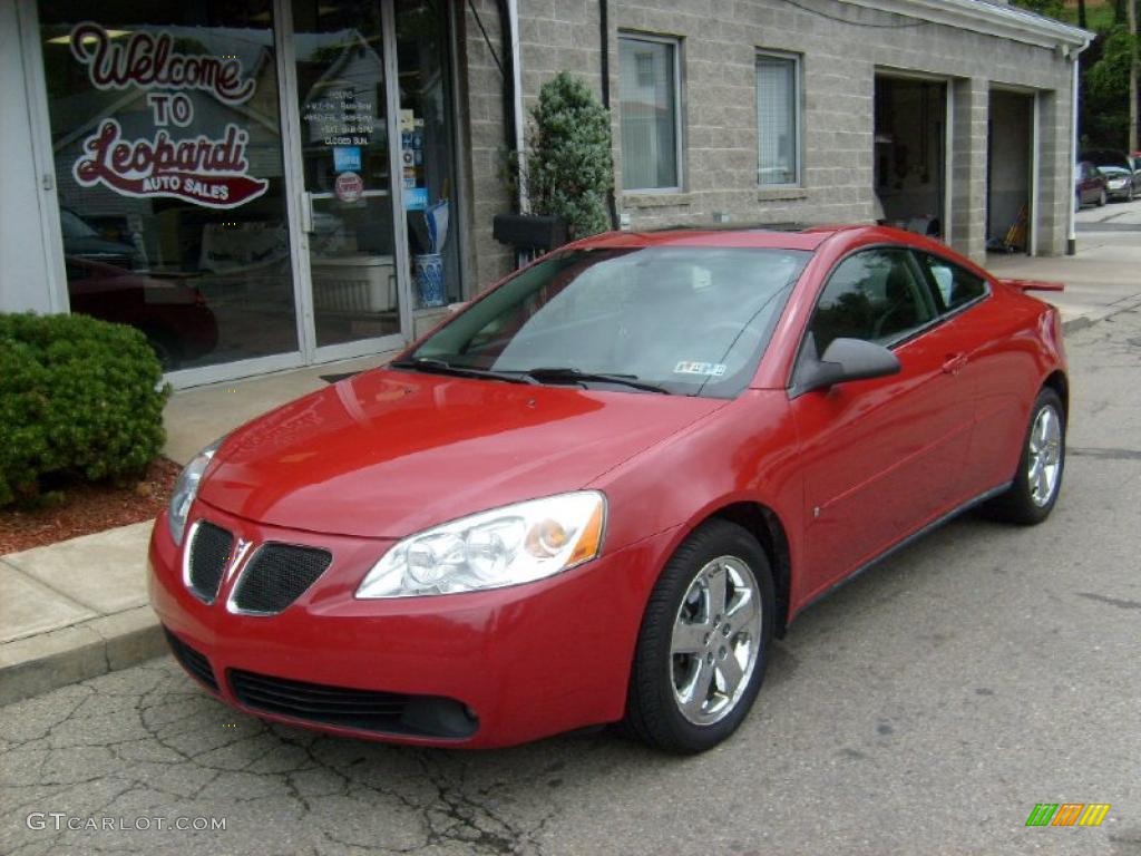 Crimson Red Pontiac G6