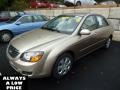 Sand Beige Metallic - Spectra EX Sedan Photo No. 3