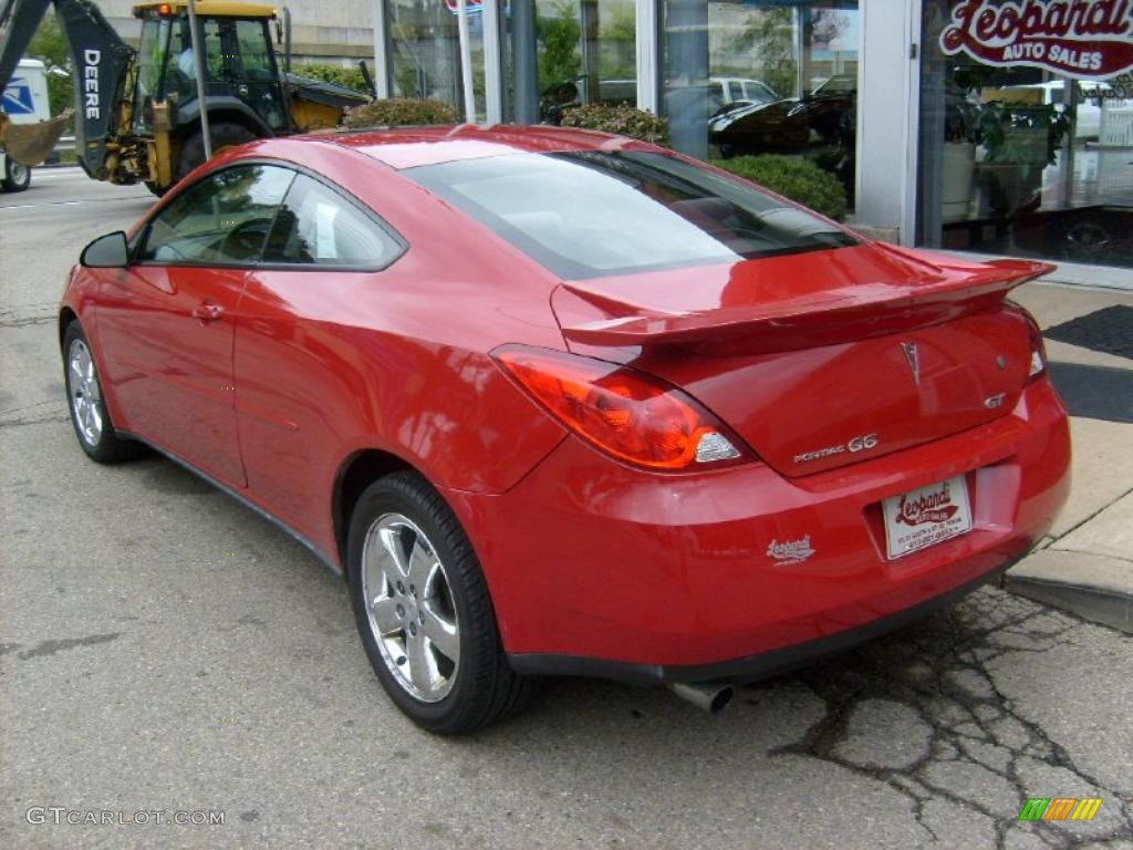 2006 G6 GT Coupe - Crimson Red / Ebony photo #3