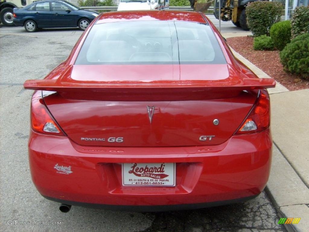 2006 G6 GT Coupe - Crimson Red / Ebony photo #4