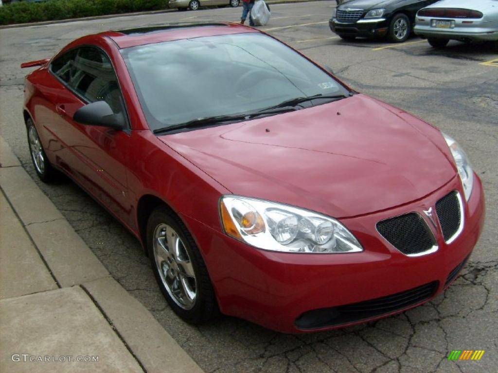 2006 G6 GT Coupe - Crimson Red / Ebony photo #6